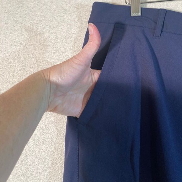 Straight Down‎ Golf Shorts Mens 38 Navy Blue Flat Front Preppy Resortwear Casual - Picture 8 of 11